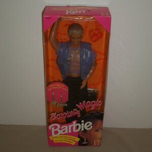 Barbie Earring Magic KEN Doll in Original Box